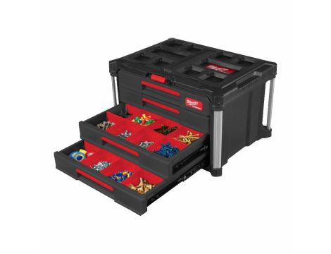 MILWAUKEE PACKOUT SKRZYNIA Z 4 SZUFLADAMI - 3