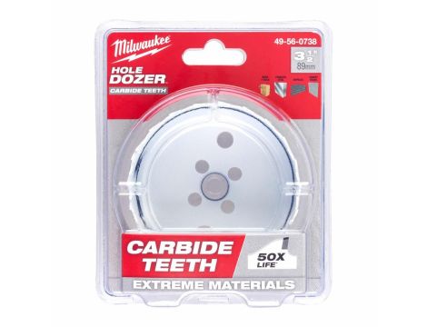 MILWAUKEE OTWORNICA HOLE DOZER  89mm Z WĘGLIKIEM