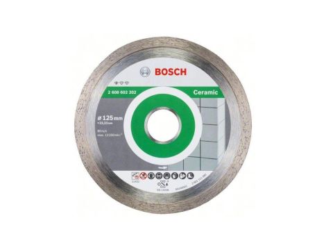 TARCZA DIAMENTOWA GŁADKA PRO-ECO 125MM