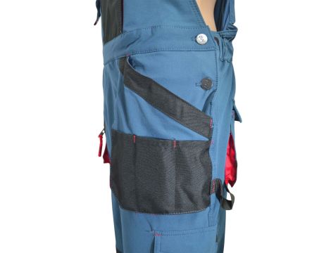 AWTOOLS SPODNIE ROBOCZE OGRODNICZKI T2/ PETROL/ XXL - 6