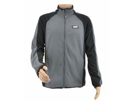 AWTOOLS BLUZA POLAROWA T1/ SZARO-CZARNA/ XXXL