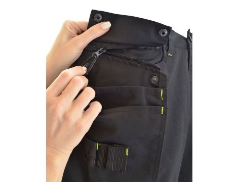 AWTOOLS SPODNIE  ROBOCZE  KIESZENIE MONTERSKIE T3/ ODBLASKOWE/ XXXL - 6