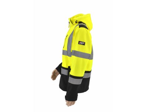 AWTOOLS KURTKA SOFTSHELL BLUZA T3/ ODBLASKOWA/ XXL - 4