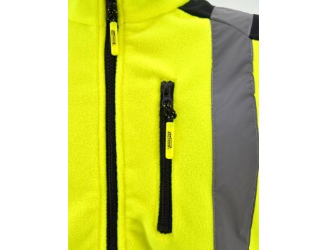 AWTOOLS BLUZA POLAROWA T3/ ODBLASKOWA ŻÓŁTA/  M - 7