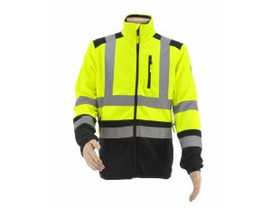 AWTOOLS BLUZA POLAROWA T3/ ODBLASKOWA ŻÓŁTA/ L