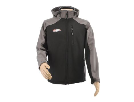 AWTOOLS KURTKA SOFTSHELL BLUZA T4/ SZARO-CZARNA/ L