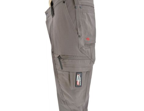 AWTOOLS SPODNIE  ROBOCZE T5/ SZARE/  M - 5