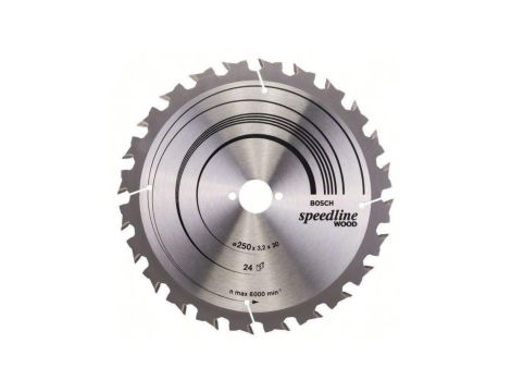 PIŁA TARCZOWA T SPEEDLINE WOOD 250*3.2*30/Z24