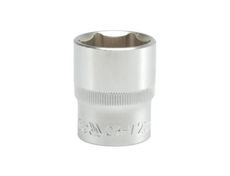 NASADKA KRÓTKA 6-KĄTNA CHROMOWANA 1/2 23MM