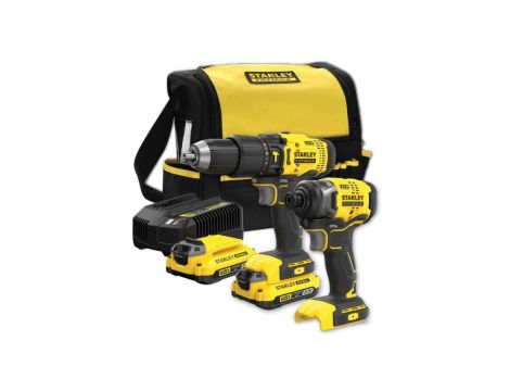 ZESTAW 18V V20 SFMCD711+SFMCF800 2*2.0AH TORBA