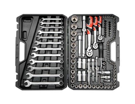 ZESTAW NARZĘDZIOWY 1/4 3/8 1/2 111CZĘŚCI XL