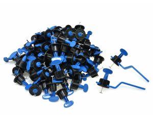 GEKO SYSTEM POZIOMOWANIA PŁYTEK 100szt. KLIPSÓW + 2 KLUCZE