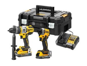 DEWALT.ZESTAW COMBO 18V DCK2052H1E1T (DCD999+DCF850) 1x5,0Ah 1x1,7Ah POWERSTACK TSTAK