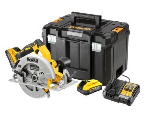 DEWALT PILARKA TARCZOWA 18V 184mm 2x5,0Ah POWERSTACK TSTAK DCS570H2T