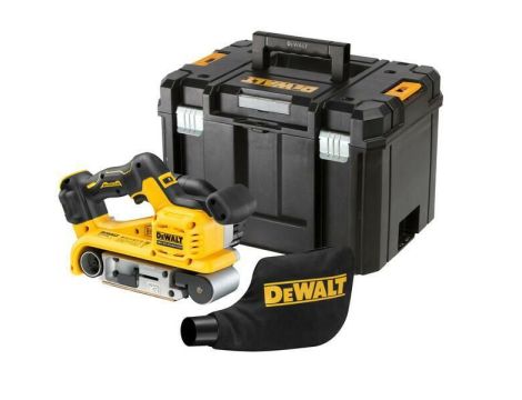 DEWALT SZLIFIERKA TAŚMOWA 18VDCW220NT 75x533mm TSTAK