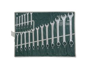 ROCKFORCE KLUCZ PŁASKO-OCZKOWY kpl.18el. (8-32mm) -6kąt.