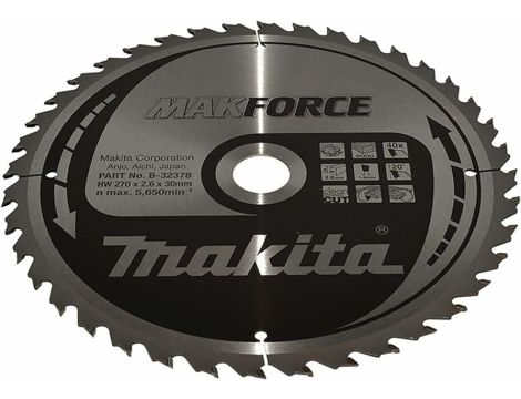 MAKITA PIŁA TARCZOWA  270x30x40z MAKFORCE DREWNO