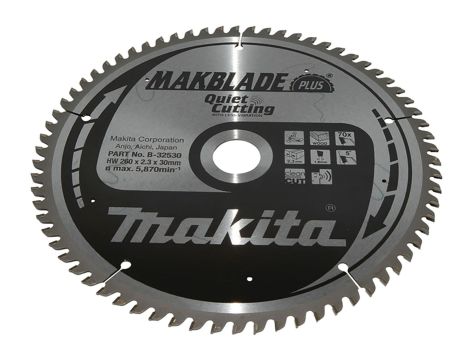 MAKITA PIŁA TARCZOWA  260x30x70z MAKBLADE PLUS DREWNO