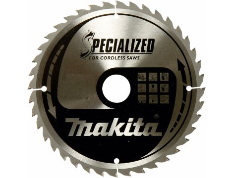 MAKITA PIŁA TARCZOWA  160x20x60z SPECJALIZED ALUMINIUM