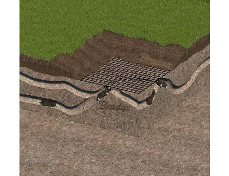 SIATKA UNIWERSALNA NA KRETY 1,00m x  50mb (40/m2) - 4