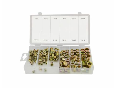 AWTOOLS NITONAKRĘTKI STALOWE 150el. M3-M10