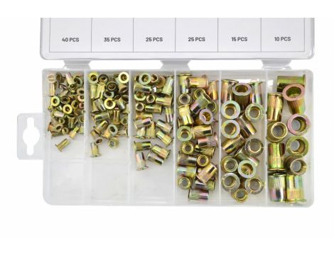 AWTOOLS NITONAKRĘTKI STALOWE 150el. M3-M10 - 2