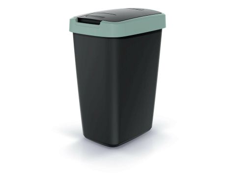 KEDEN KOSZ NA ŚMIECI COMPACTA Q 45L - JASNY ZIELONY / CZARNY