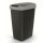 KEDEN KOSZ NA ŚMIECI COMPACTA Q 12L - SMOOTH GRAY/CZARNY