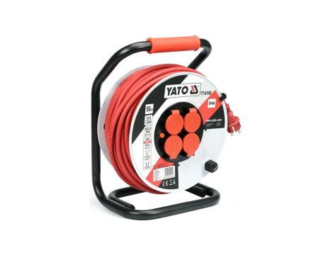 PRZEDŁUŻACZ BĘBNOWY 50M 4 GNIAZDA 3*2.5MM2