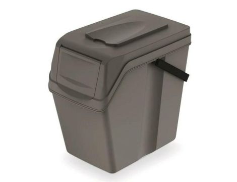 KEDEN KOSZ NA ŚMIECI SORTIBOX 25L - SZARY KAMIENNY