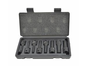 AWTOOLS KLUCZE UDAROWE TRZPIENIOWE SPLINE 8szt. BLACK LINE