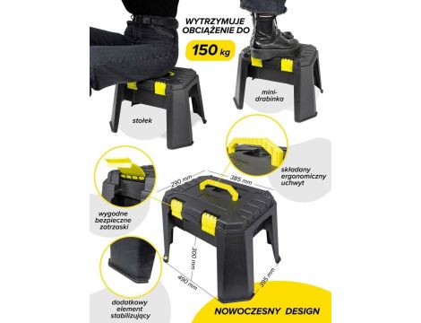ZESTAW UNIWERSALNY 1200el. 1/4" 6-KĄT.  /WMC - 4