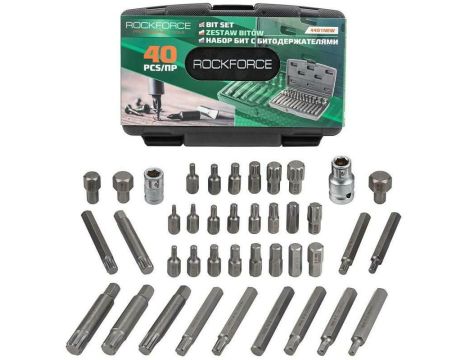 ROCKFORCE KOŃCÓWKI PLASTIK 40cz.... - 2