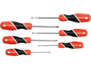 ZESTAW WKRĘTAKÓW PŁASKICH I KRZYŻOWYCH 6 SZTUK