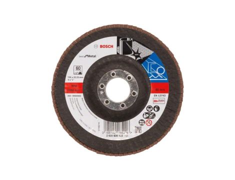 LAMELKA WYGIĘTA GRANULACJA 60 125MM