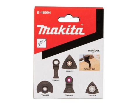 MAKITA MT ZESTAW DO RENOWACJI  5szt. (TMA047/49/65/73/78