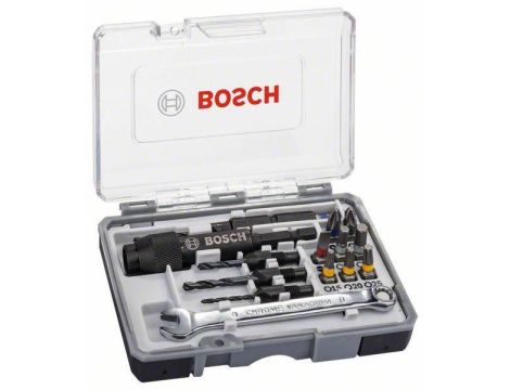 BOSCH ZESTAW WIERTEŁ+KOŃCÓWKI 20szt. 2607002786