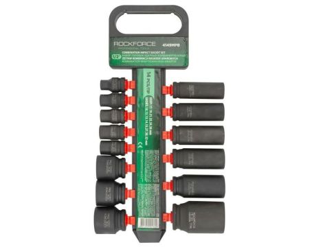 ROCKFORCE NASADKI UDAROWE kpl. 14el.  1/2"