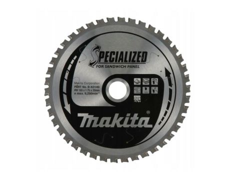 PIŁA TARCZOWA  160x20mm 42-ZĘBÓW PŁYTY WARSTWOWE