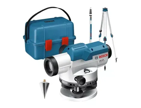 BOSCH NIWELATOR GOL 26 D +STATYW BT 160 +ŁATA GR 500 0601068002