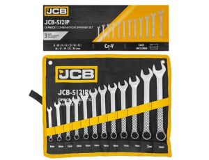 JCB KLUCZ PŁASKO-OCZKOWY kpl.12el. (8-24mm)