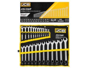 JCB KLUCZ PŁASKO-OCZKOWY kpl.25el. (6-32mm)