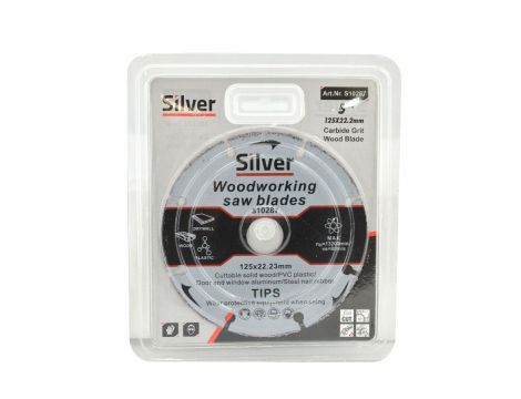 SILVER TARCZA UNIWERSALNA WĘGLIK SPIEKANY 125mm - 2