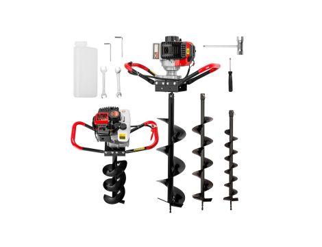 SILVER ŚWIDER SPALINOWY 3 WIERTŁA 100/150/200mm