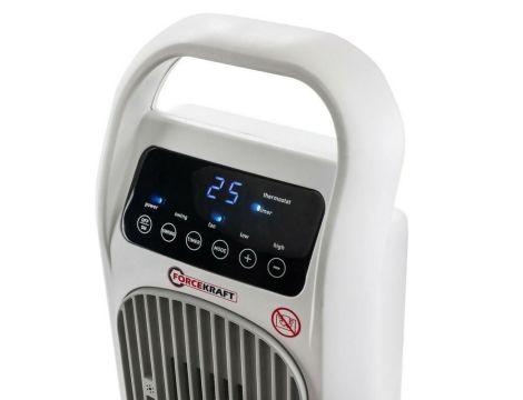 TERMOWENTYLATOR 2-F Z PILOTEM 2200W   /FORCEKRAFT - 2