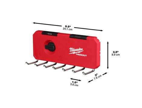MILWAUKEE PACKOUT ZESTAW HACZYKÓW 7szt. - 2