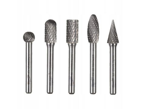 MILWAUKEE FREZY DO METALU 6 x 10mm TCT ZESTAW 5szt.