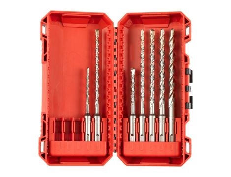 MILWAUKEE WIERTŁA SDS-PLUS KOMPLET 7szt.