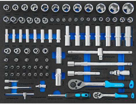 NORTEC WÓZEK NARZĘDZIOWY 7 SZUFLAD 279el.
