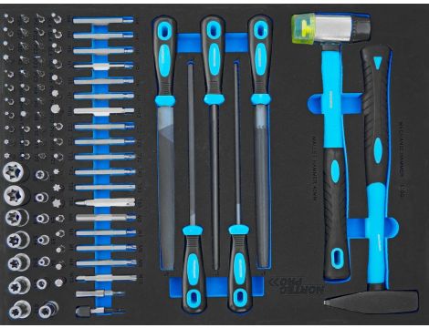 NORTEC WÓZEK NARZĘDZIOWY 7 SZUFLAD 279el. - 6